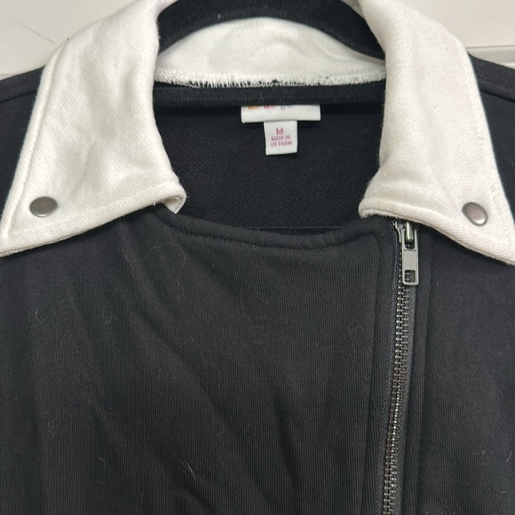 Moto style zip up jacket - Picture 2 of 6